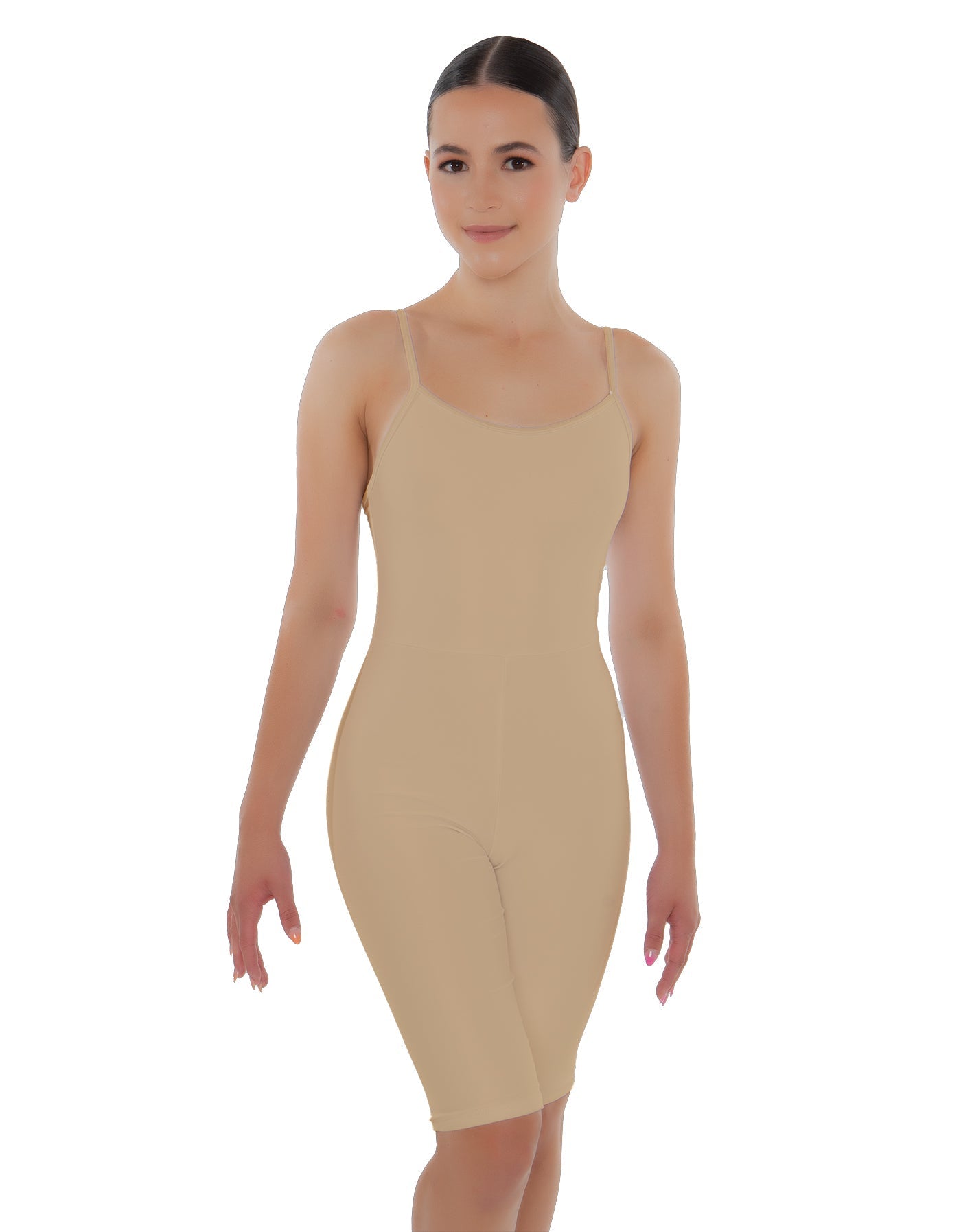Solid Lycra Cami Bike Short