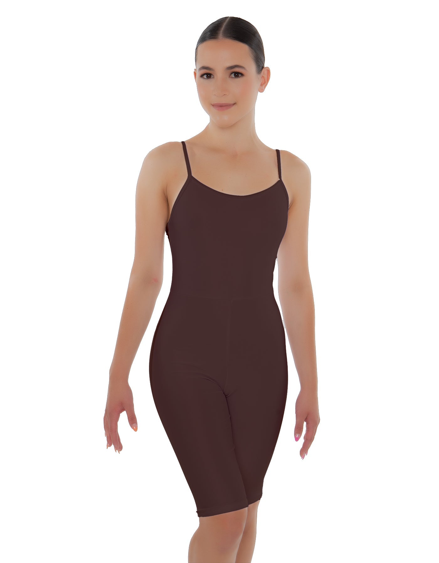 Solid Lycra Cami Bike Short