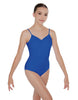 Solid Lycra Cami Leotard Low Back