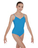 Solid Lycra Cami Leotard Low Back
