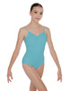 Solid Lycra Cami Leotard Low Back