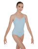 Solid Lycra Cami Leotard Low Back