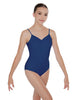 Solid Lycra Cami Leotard Low Back