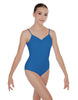 Solid Lycra Cami Leotard Low Back