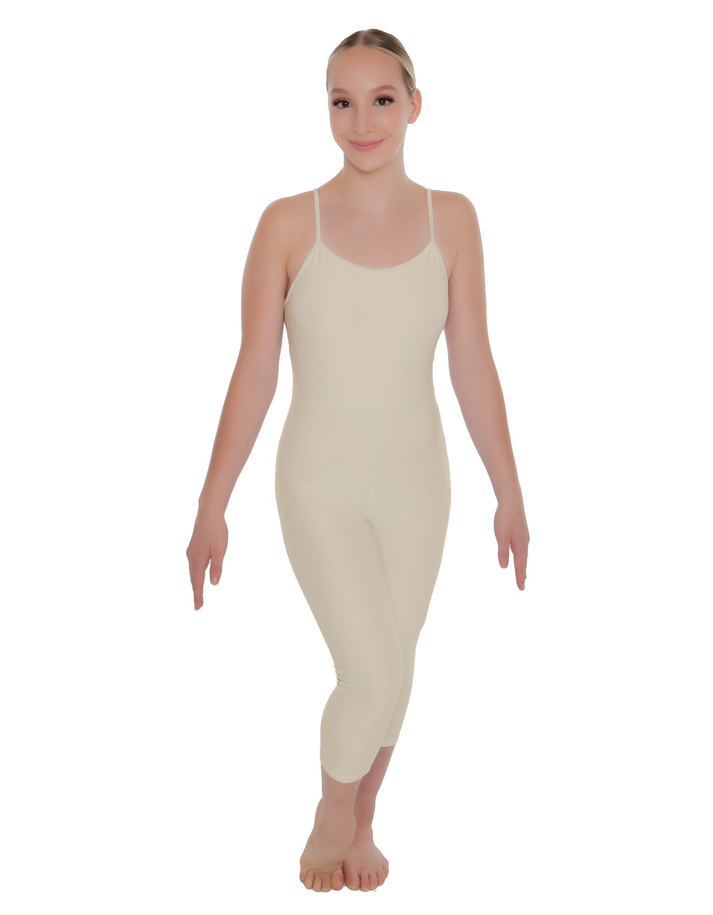 Solid Lycra Cami Capri