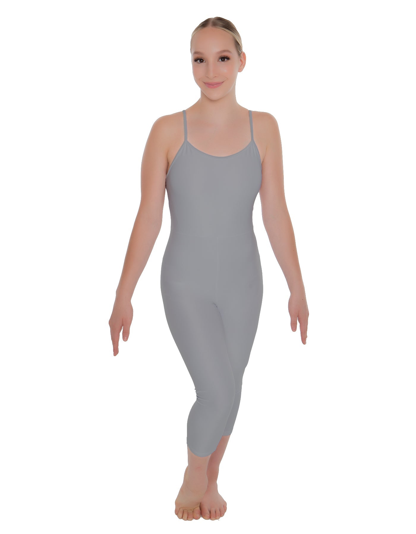 Solid Lycra Cami Capri