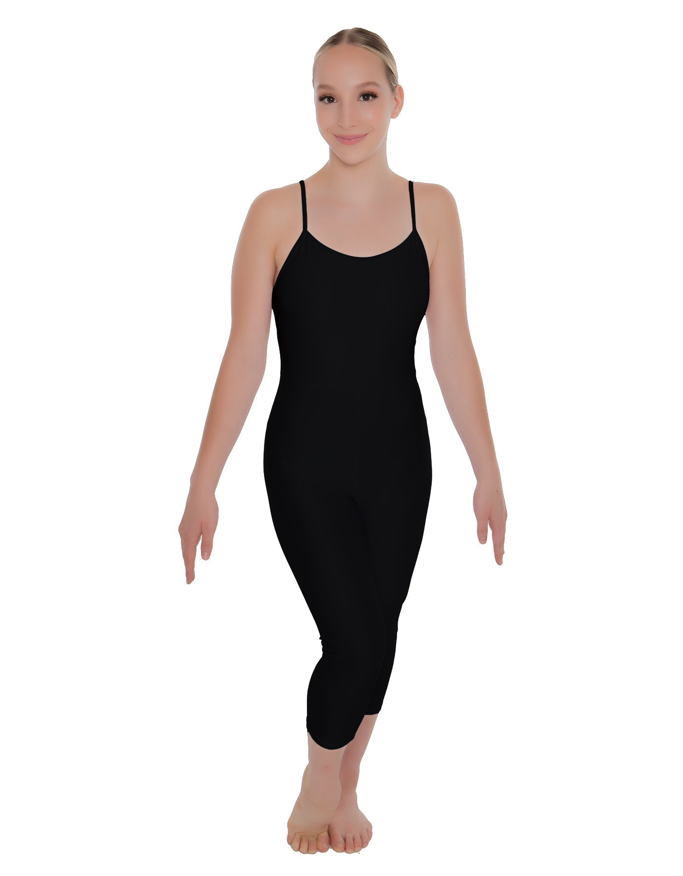 Solid Lycra Cami Capri