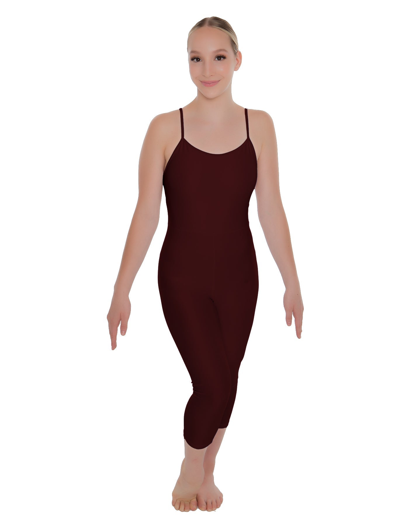 Solid Lycra Cami Capri