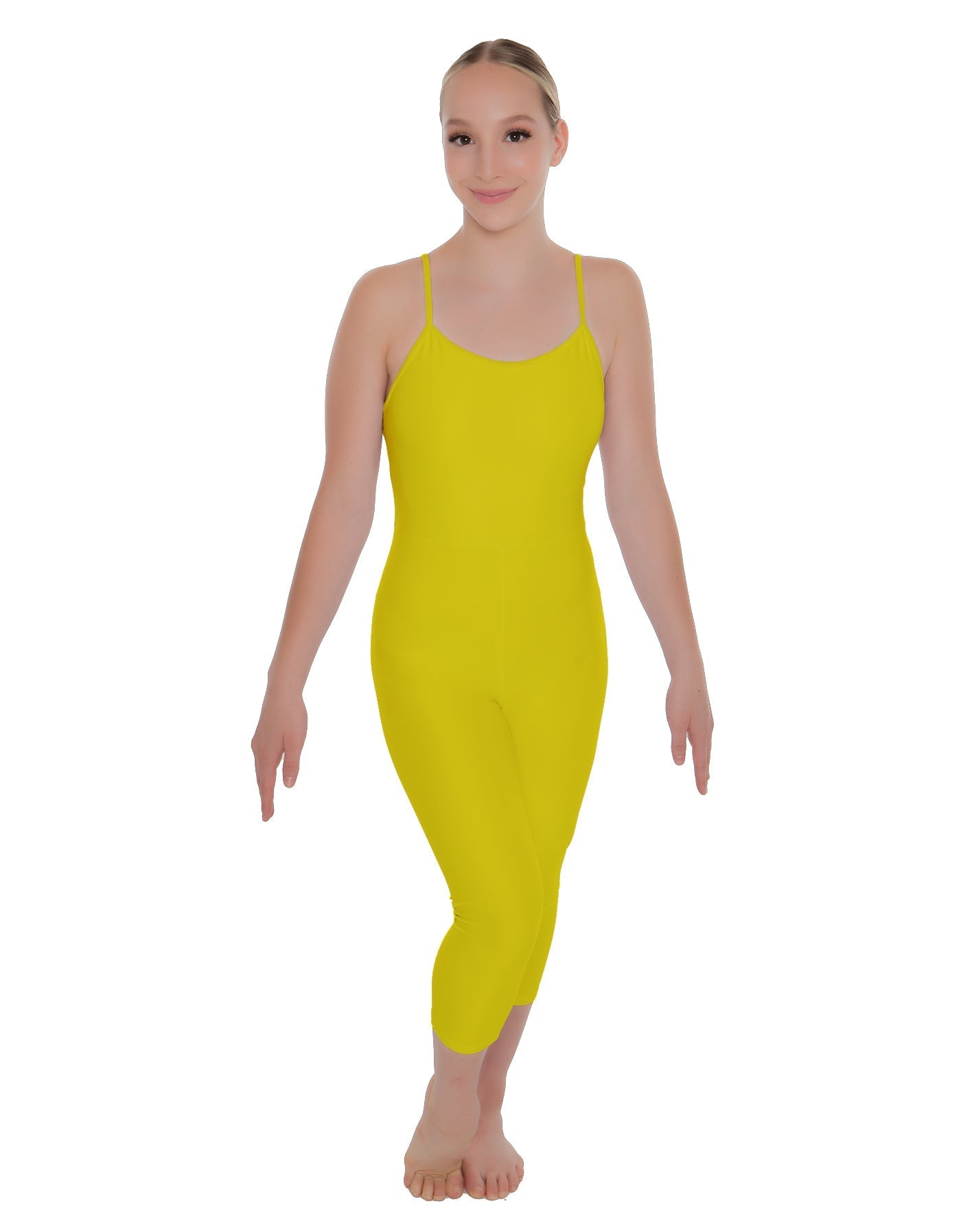 Solid Lycra Cami Capri