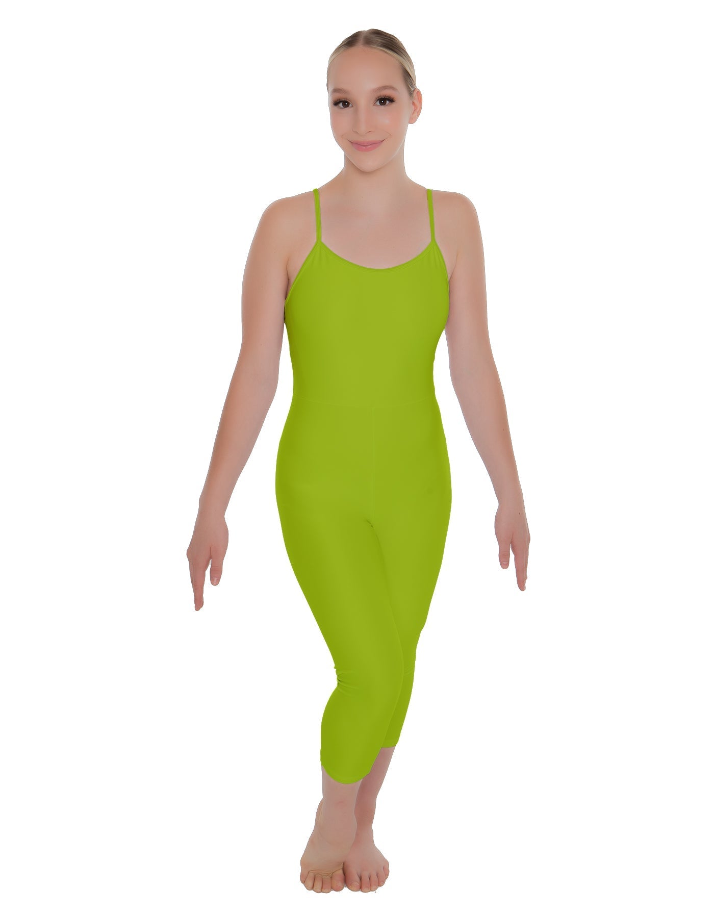 Solid Lycra Cami Capri