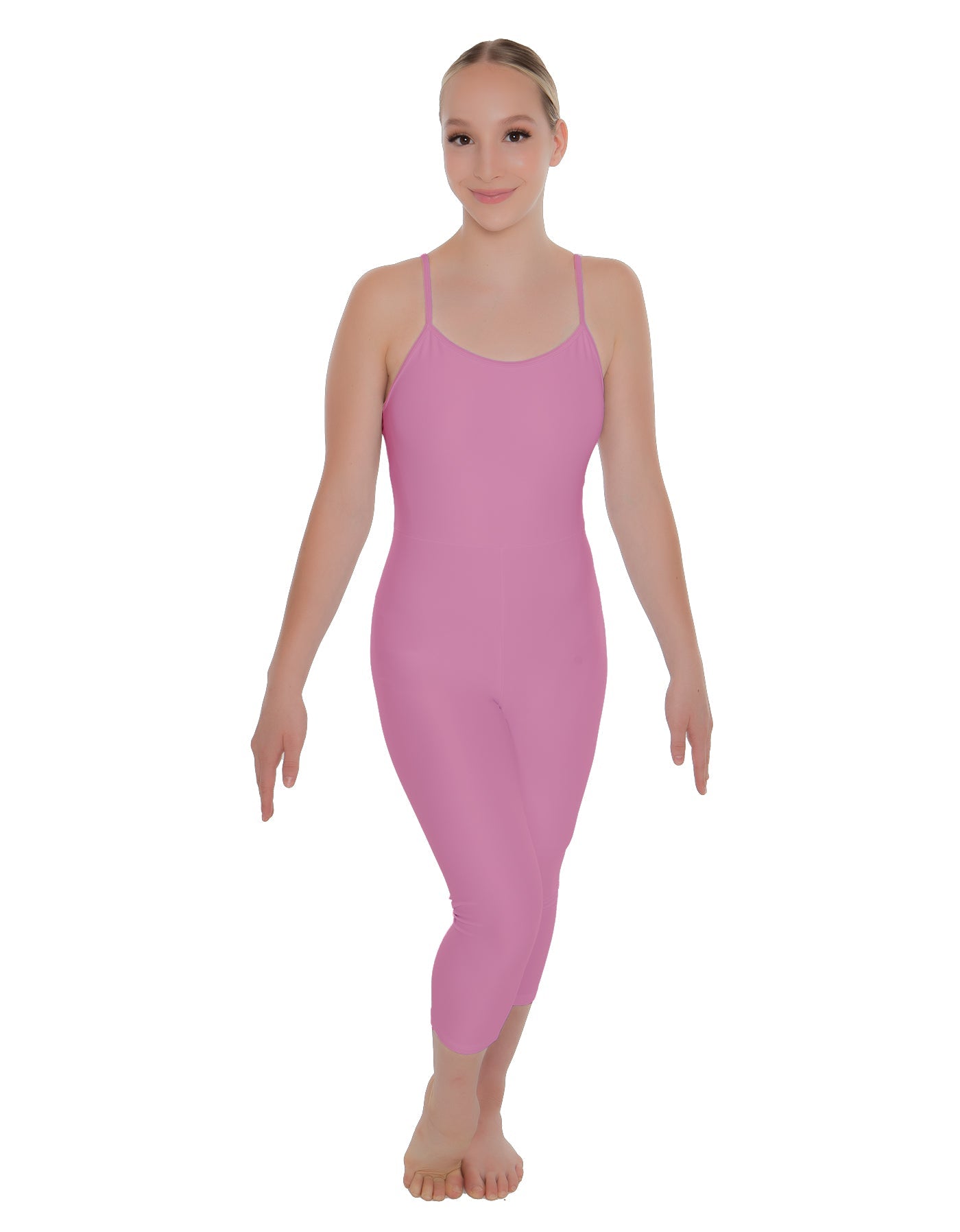 Solid Lycra Cami Capri