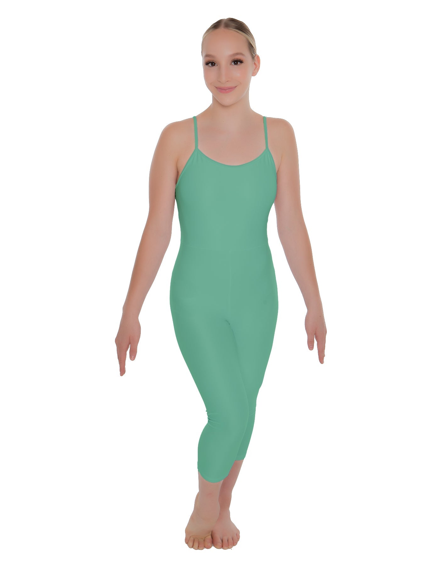 Solid Lycra Cami Capri