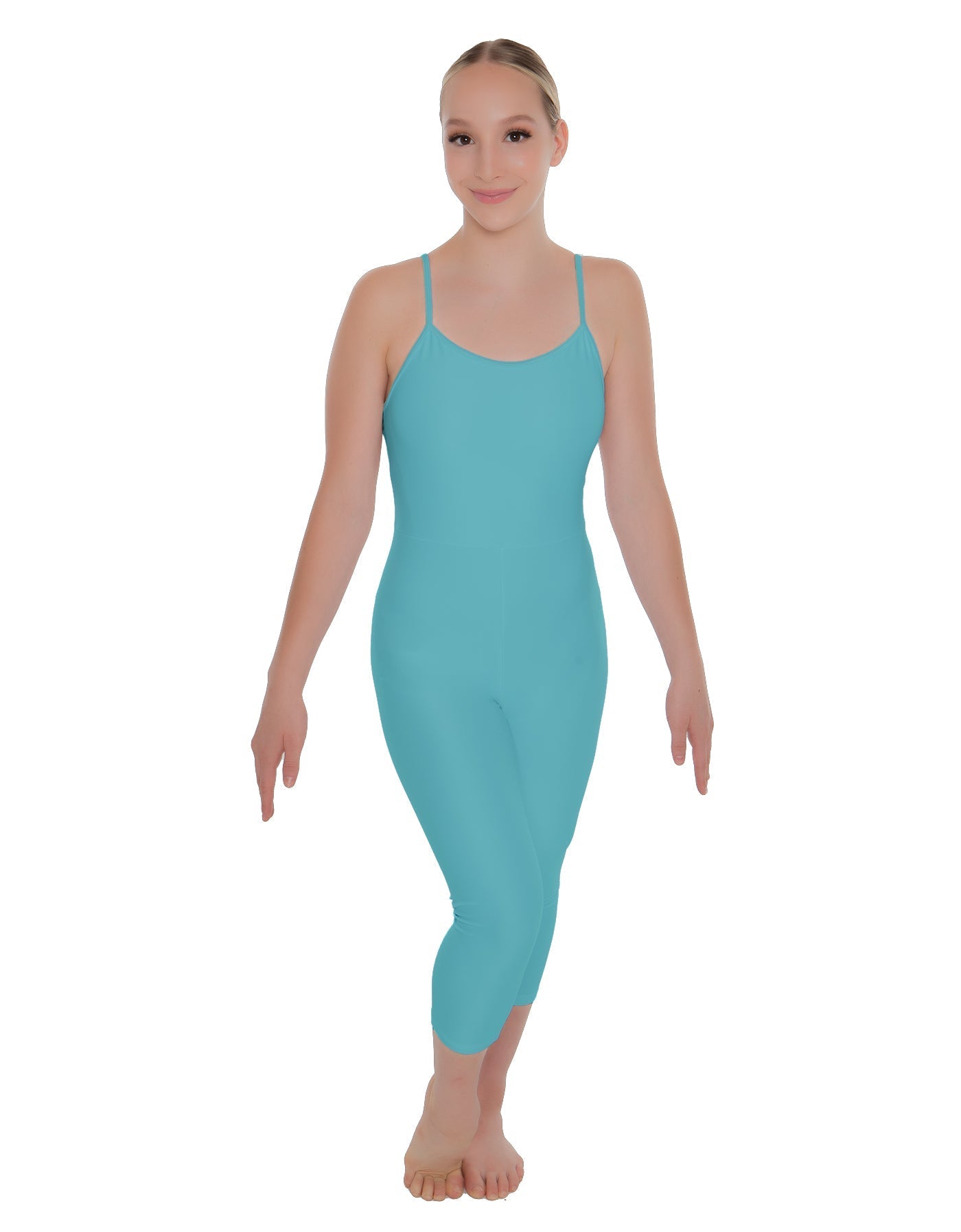 Solid Lycra Cami Capri