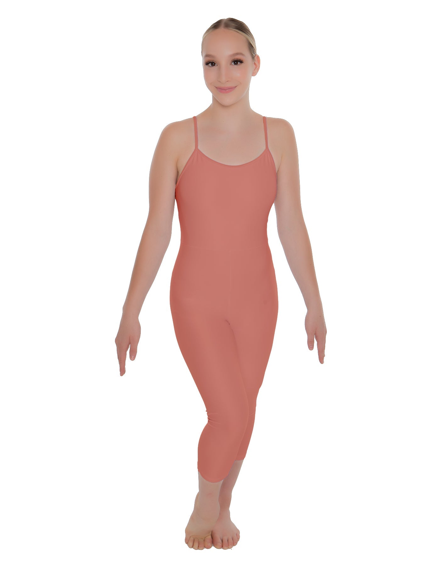 Solid Lycra Cami Capri