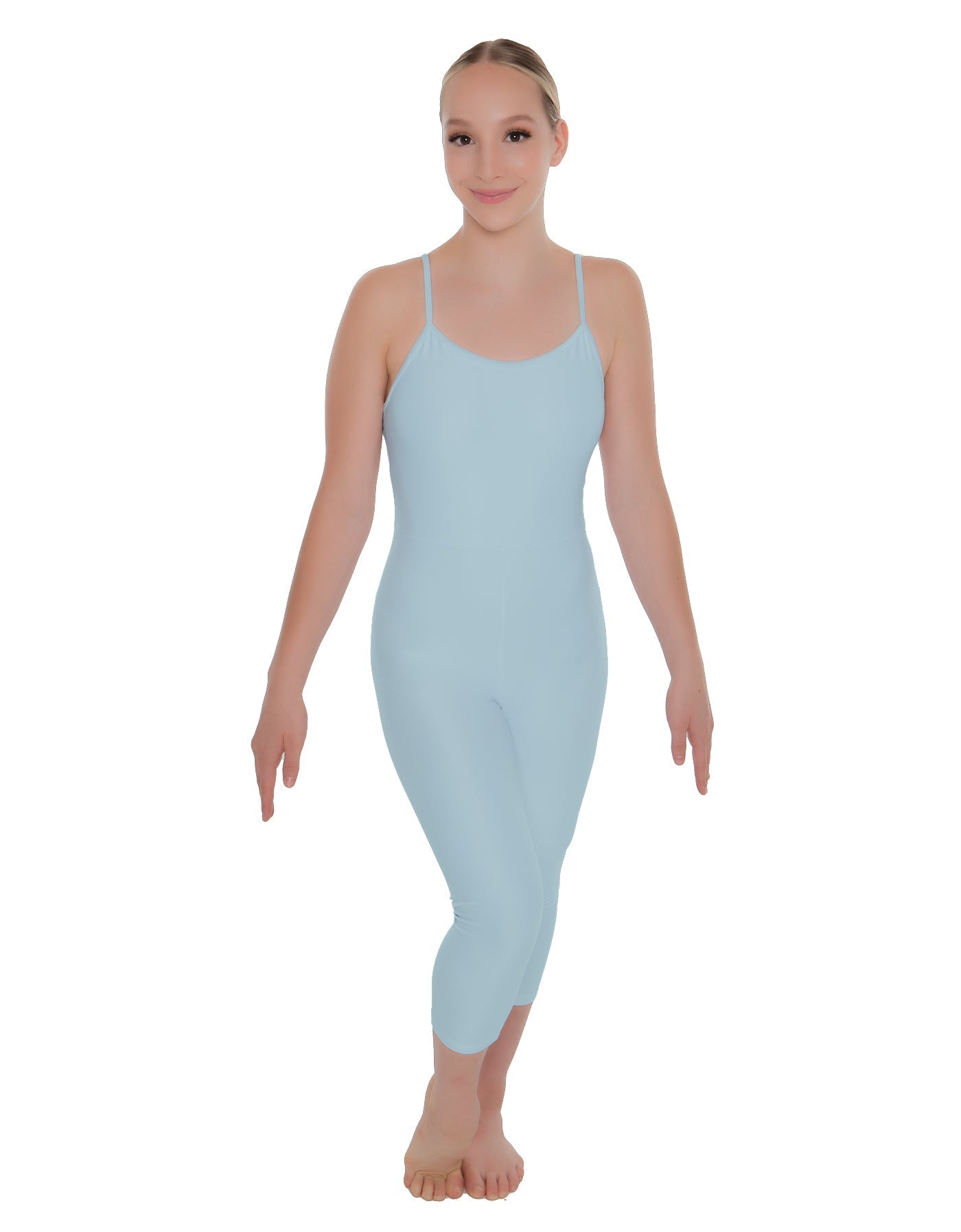 Solid Lycra Cami Capri