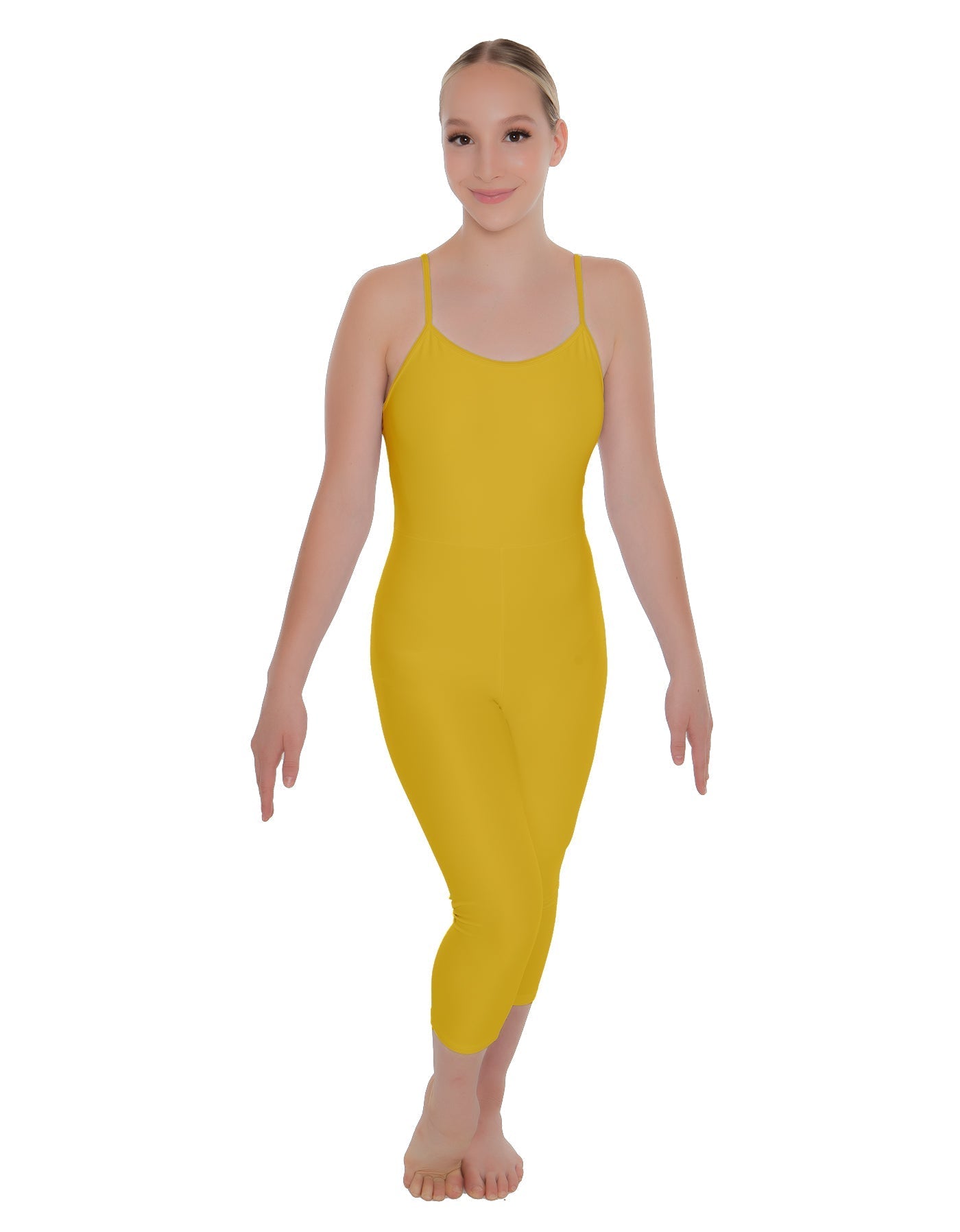 Solid Lycra Cami Capri
