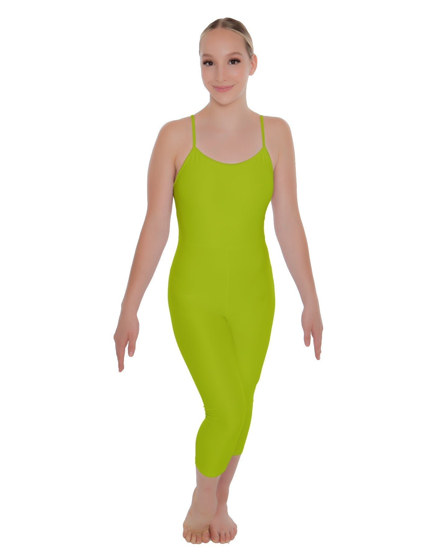 Solid Lycra Cami Capri