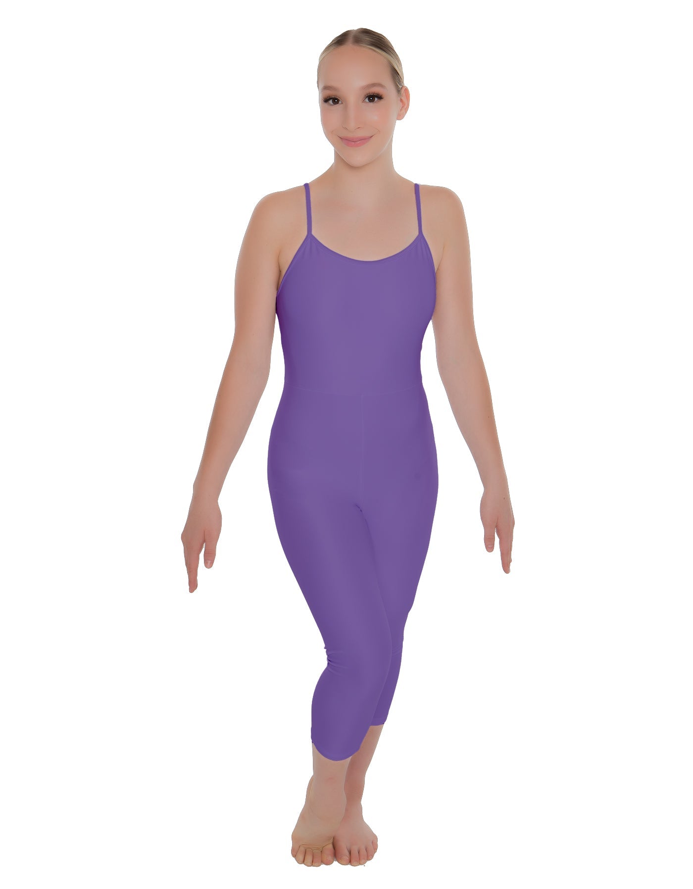 Solid Lycra Cami Capri