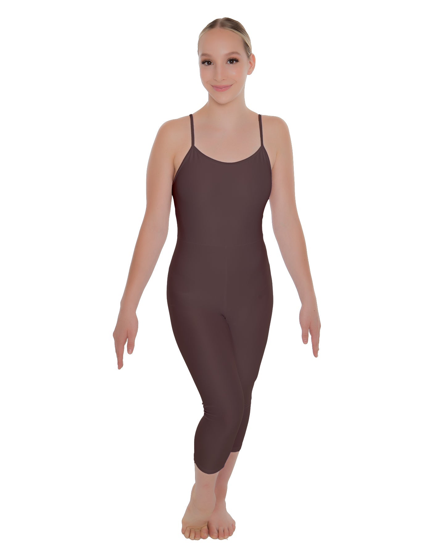 Solid Lycra Cami Capri