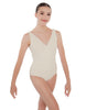Solid Lycra Crossover Leotard