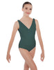 Solid Lycra Crossover Leotard