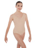 Solid Lycra Crossover Leotard
