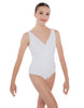 Solid Lycra Crossover Leotard