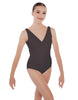 Solid Lycra Crossover Leotard