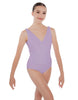 Solid Lycra Crossover Leotard