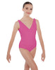 Solid Lycra Crossover Leotard