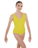 Solid Lycra Crossover Leotard