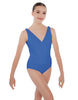 Solid Lycra Crossover Leotard