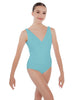 Solid Lycra Crossover Leotard