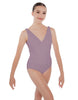 Solid Lycra Crossover Leotard