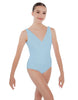 Solid Lycra Crossover Leotard