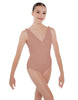 Solid Lycra Crossover Leotard