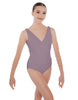 Solid Lycra Crossover Leotard