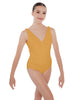 Solid Lycra Crossover Leotard