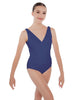 Solid Lycra Crossover Leotard