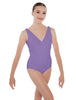 Solid Lycra Crossover Leotard