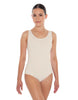 Solid Lycra Cross Back Tank Leotard