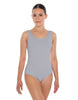 Solid Lycra Cross Back Tank Leotard