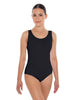 Solid Lycra Cross Back Tank Leotard