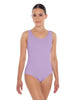 Solid Lycra Cross Back Tank Leotard