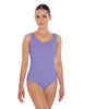 Solid Lycra Cross Back Tank Leotard