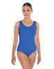 Solid Lycra Cross Back Tank Leotard