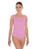 Solid Lycra Cross Back Tank Leotard