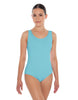 Solid Lycra Cross Back Tank Leotard