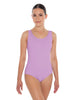 Solid Lycra Cross Back Tank Leotard