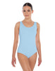 Solid Lycra Cross Back Tank Leotard